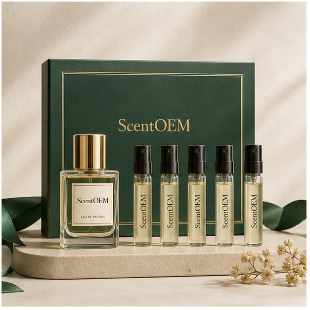 ScentOEM discovery set packaging concept for private-label projects